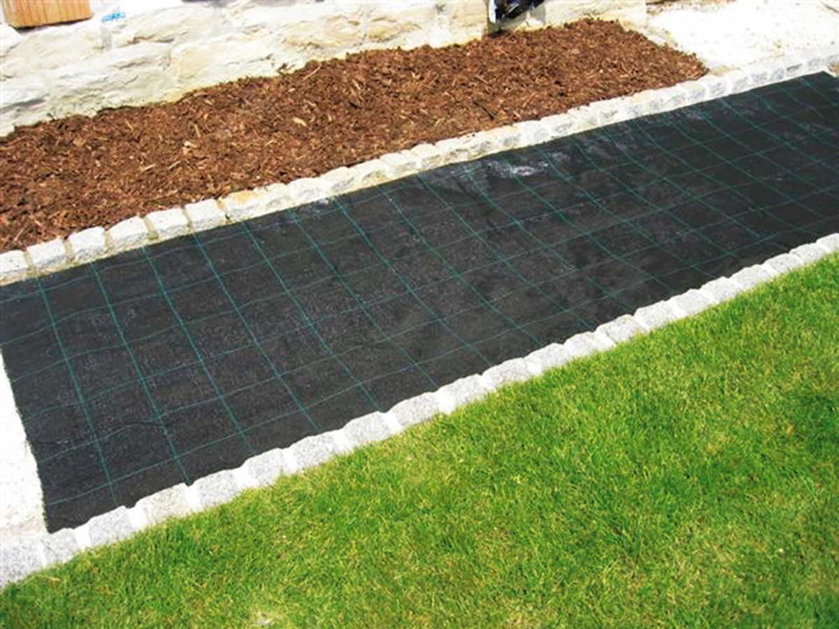 EraGreen reißfeste Unkrautfolie | UV-Stabil und wasserdurchlässig | Bodengewebe 100g/m² | Gewebefolie | Gartenfolie | Unkrautvlies