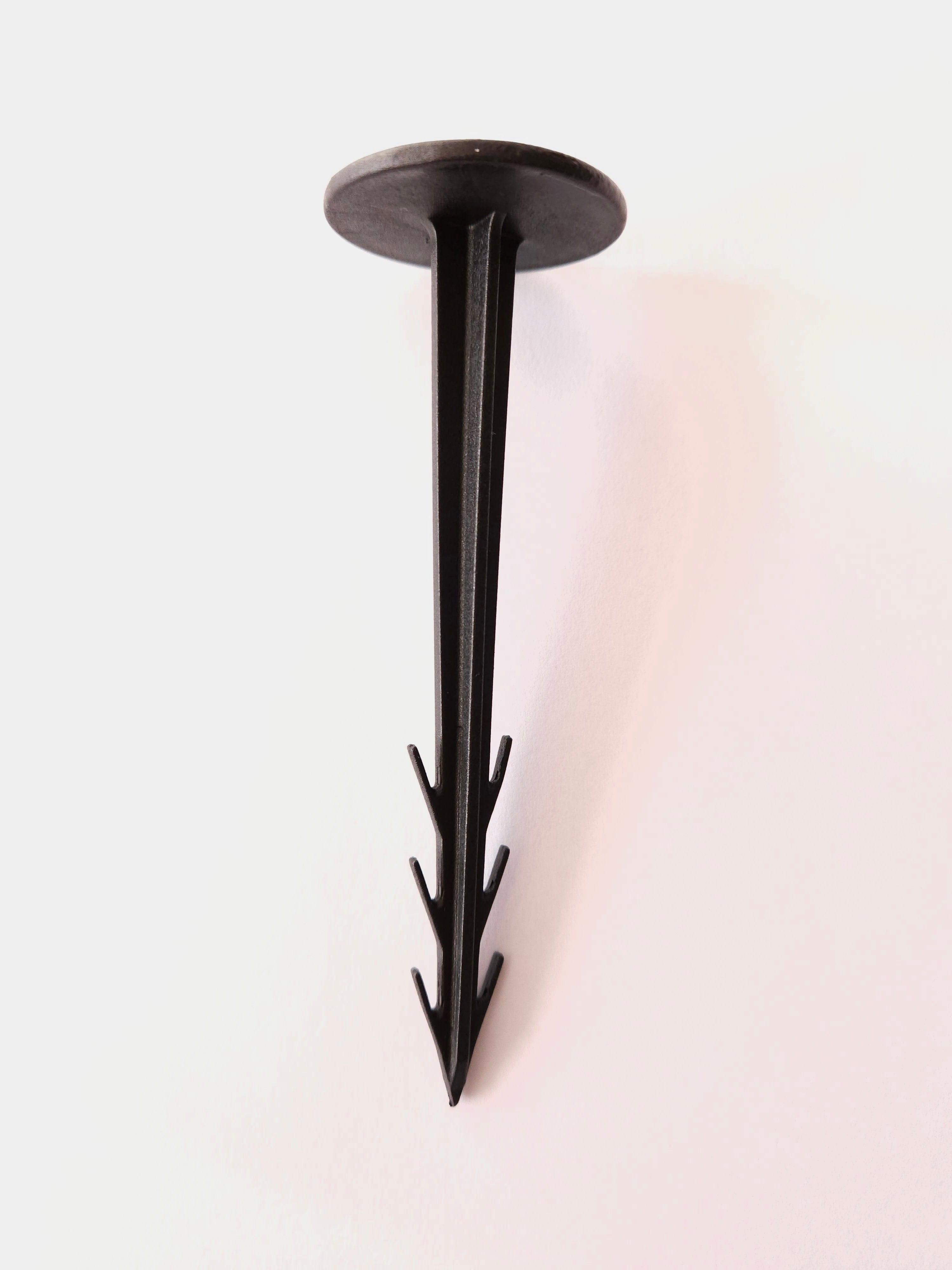 Erdanker 12cm und 20cm mit Wiederhaken Bodenanker für Unkrautvlies,Bodengewebe