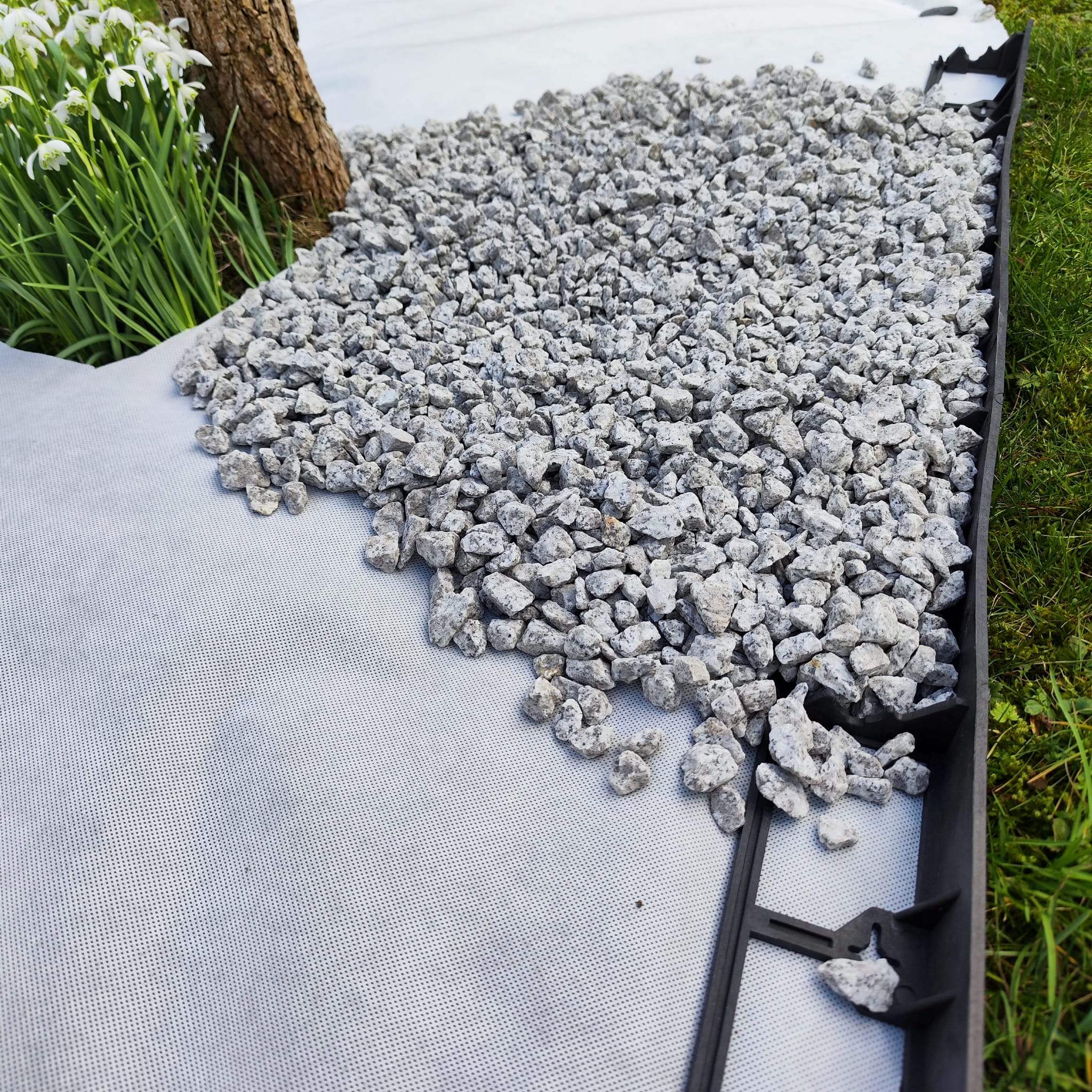 Unkrautvlies 80 g/m² in Schwarz, Weiß und Braun Umweltfreundlich, Wasserdurchlässig & Ideal für Garten & Terrasse