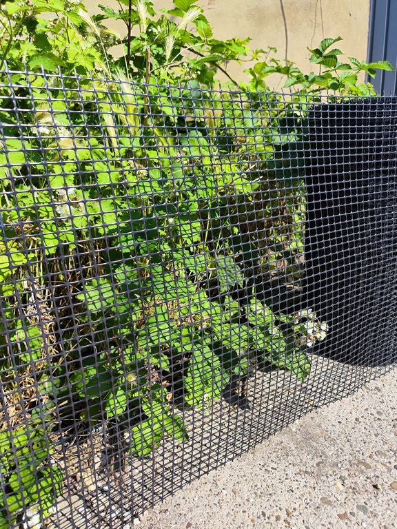 Kunststoffzaun 1,2m Br. Hühnerzaun Geflügelzaun Gartenzaun Zaun