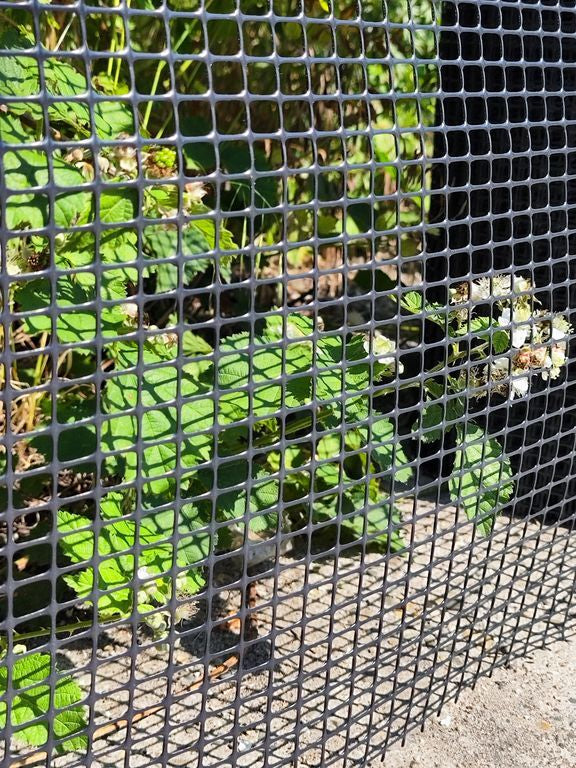 Kunststoffzaun 1,2m Br. Hühnerzaun Geflügelzaun Gartenzaun Zaun