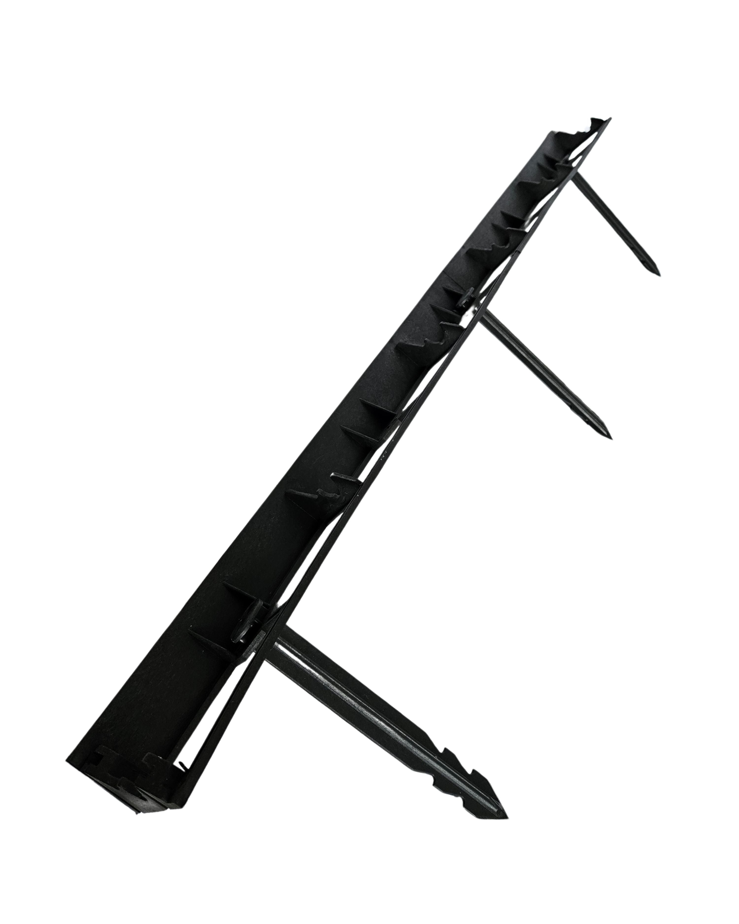 Rasenkante 4,5cm x 1m Beetumrandung Mähkante Gehweg Abgrenzung aus Kunststoff