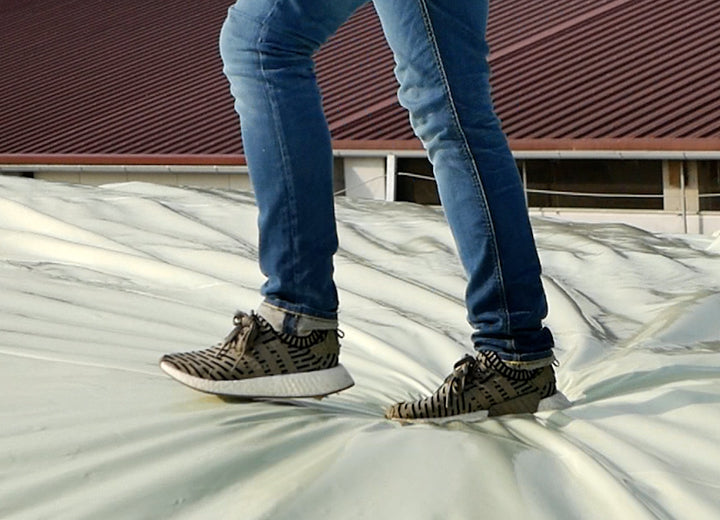Premium Silofolie 150 µm Abdeckplane extrem dehnbar - ideal für Pools, Garten & BAU, UV-stabil, Poolplane, Abdeckfolie