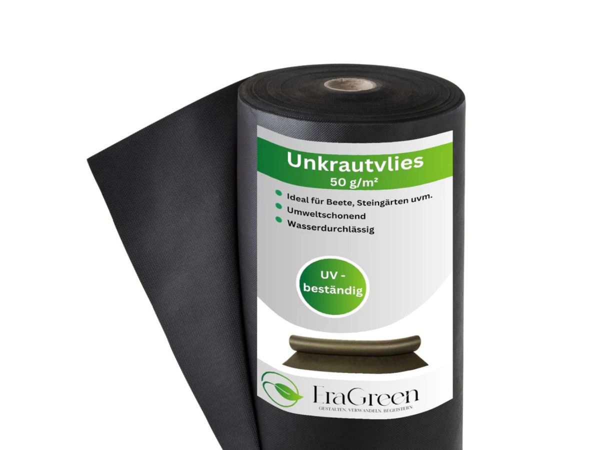 Unkrautvlies 50 g/m² – Umweltfreundlich, Wasserdurchlässig & Ideal für Garten & Terrasse