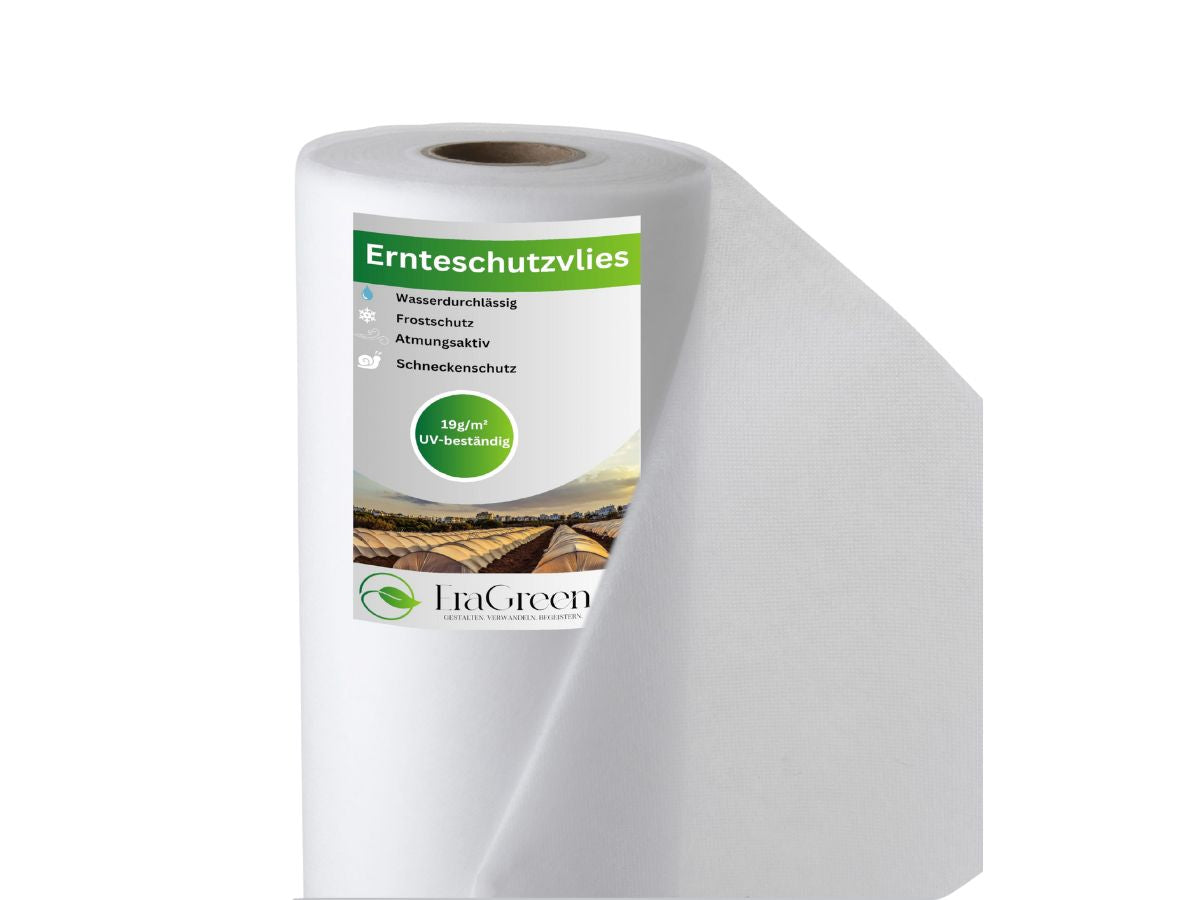 Abdeckvlies für Pflanzen – 19 g/m² & 30 g/m² Frostschutz & Schädlingsschutz Atmungsaktives Pflanzenschutzvlies | 1,6 m Breite